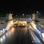 Auf der Finnlines-Fähre nach Helsinki in Travemünde