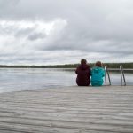 Rast irgendwo in Nordfinnland am See